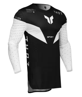 2025 Thor Jersey Sport Strike Black