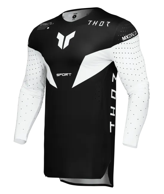 2025 Thor Jersey Sport Strike Black