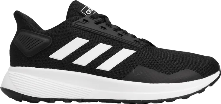 Adidas Duramo 9 J Wide 'Core Black' Sneakers, Black