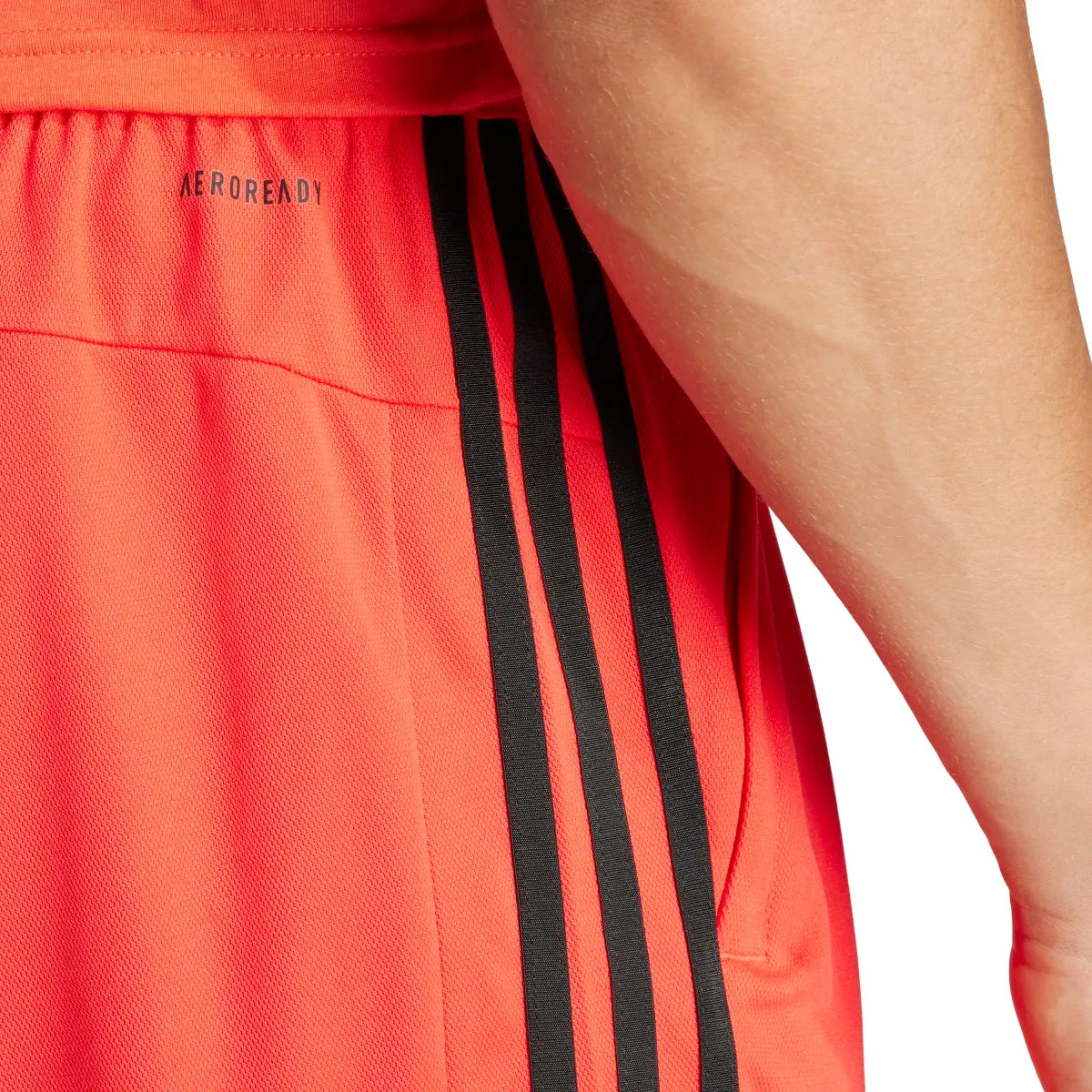 adidas Men's Train Essentials Piqué 3-Stripes Training Shorts (Tall)