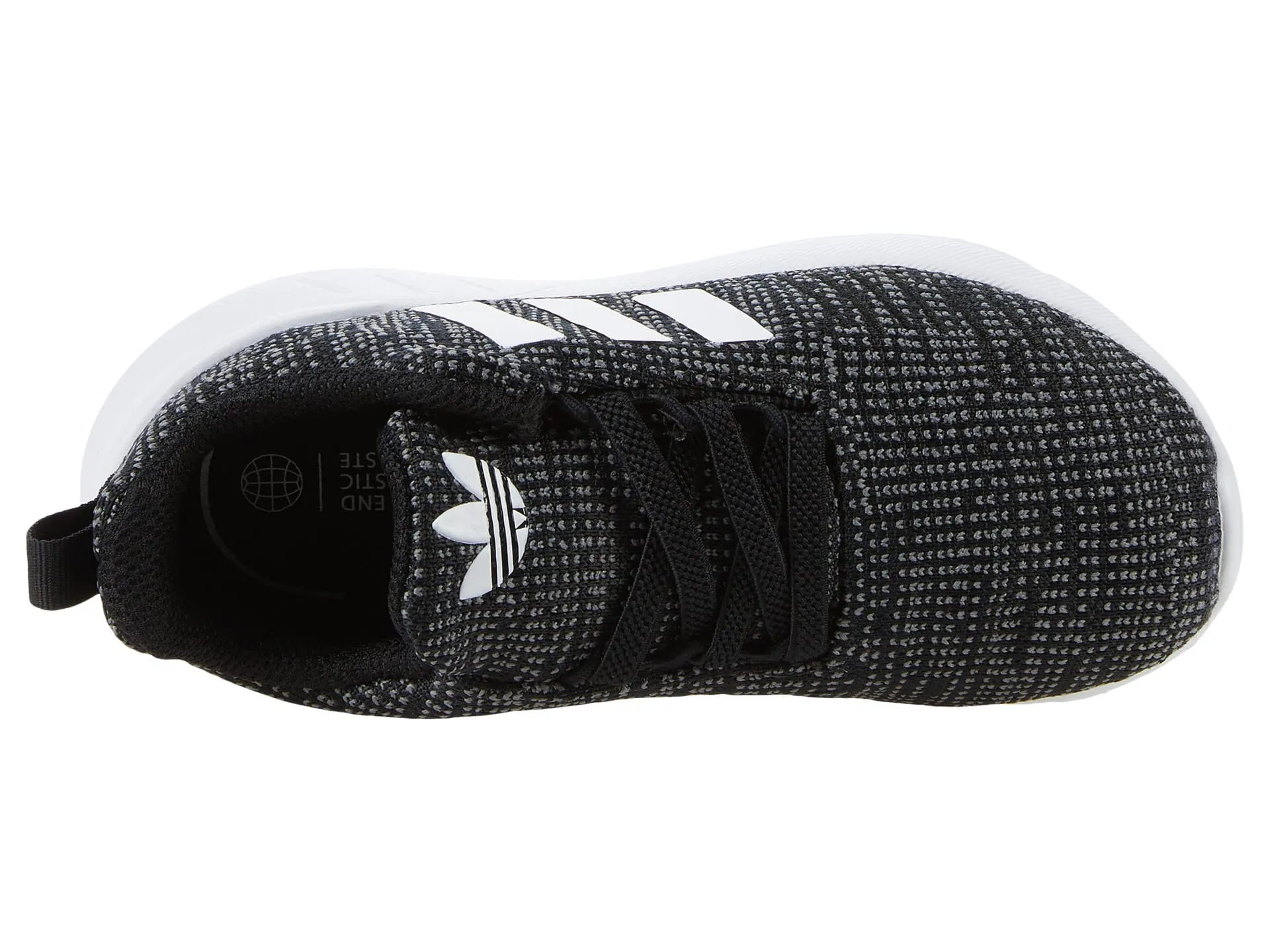 Adidas Originals Swift Run 22 kids sneakers, black/gray