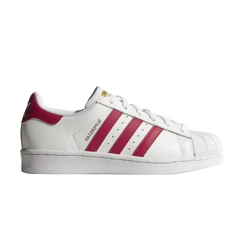 Adidas Superstar J 'White Pink Buzz' sneakers, white