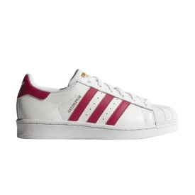 Adidas Superstar J 'White Pink Buzz' sneakers, white