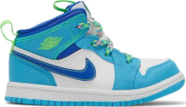 Air Jordan 1 Mid SE TD Sprite, blue