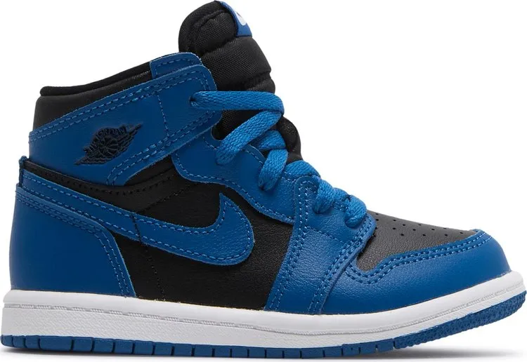 Air Jordan 1 Retro High OG TD Dark Marina Blue sneakers, blue