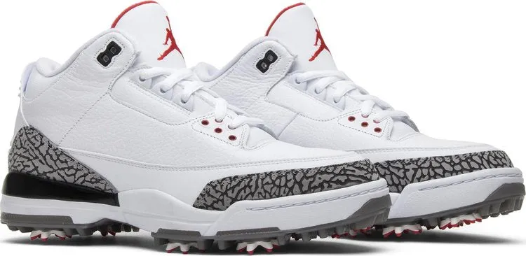 Air Jordan 3 Golf White Cement sneakers, white