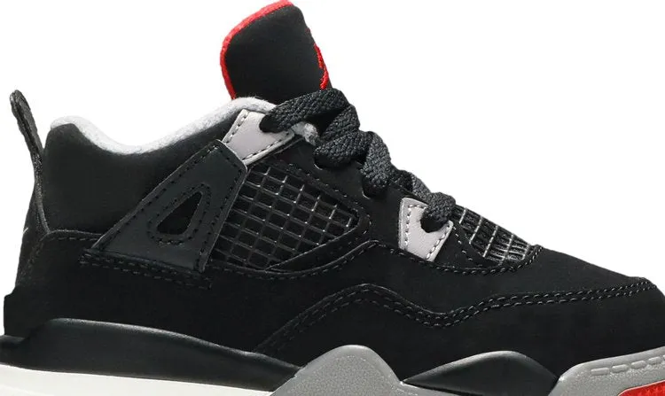 Air Jordan 4 Retro TD Bred 2019 sneakers, black