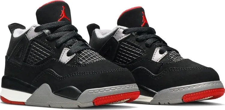 Air Jordan 4 Retro TD Bred 2019 sneakers, black