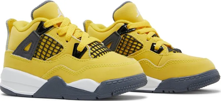 Air Jordan 4 Retro TD Lightning 2021 Yellow