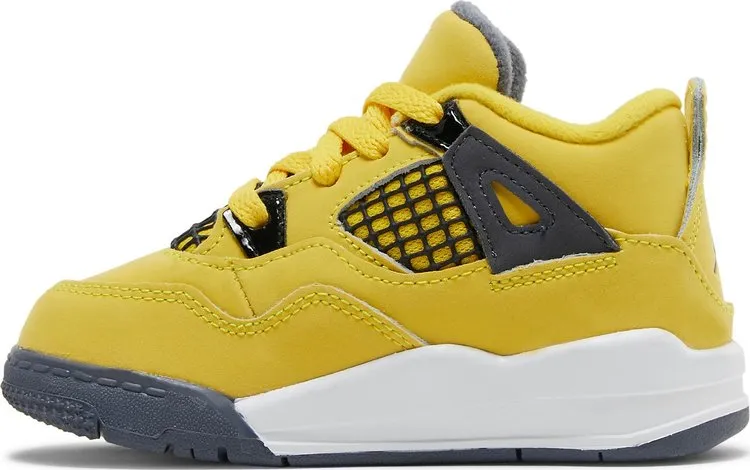 Air Jordan 4 Retro TD Lightning 2021 Yellow