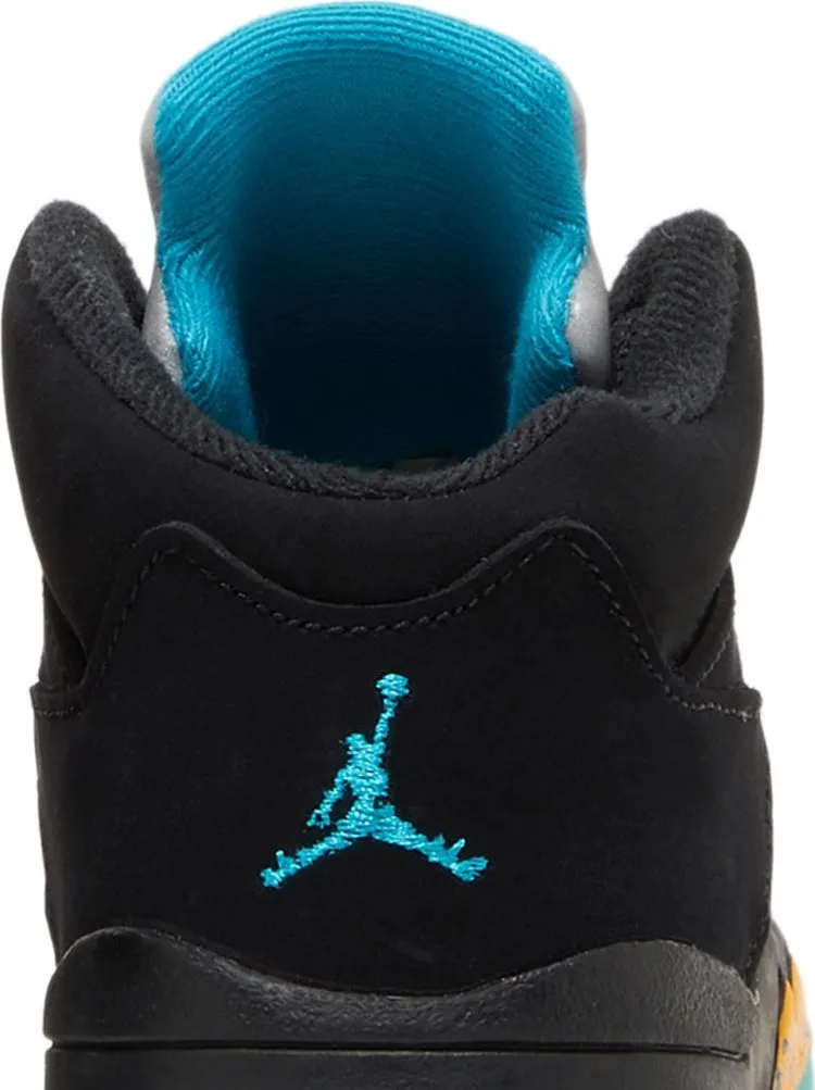 Air Jordan 5 Retro TD Aqua sneakers, black