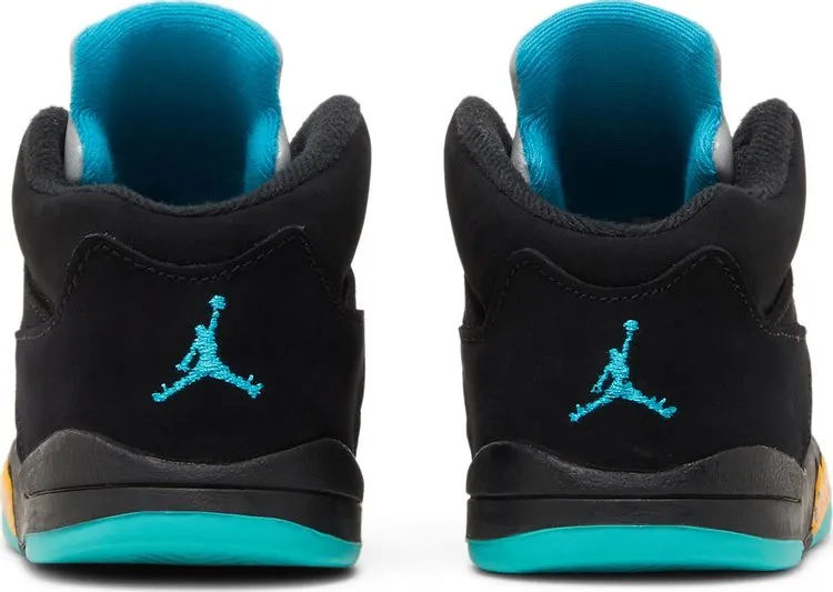 Air Jordan 5 Retro TD Aqua sneakers, black