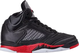 Air Jordan 5 Retro TD Satin Bred, black