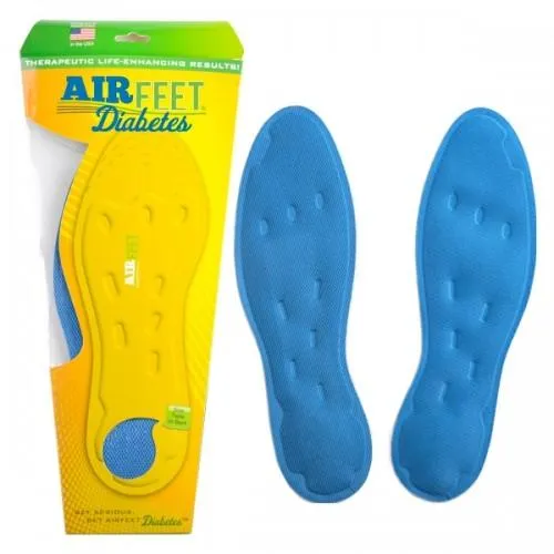 AirFeet DIABETES ETS Insoles, Size 2L, Pair