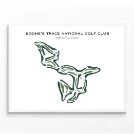 Boone's Trace National Golf Club, Kentucky - Printed Golf Courses