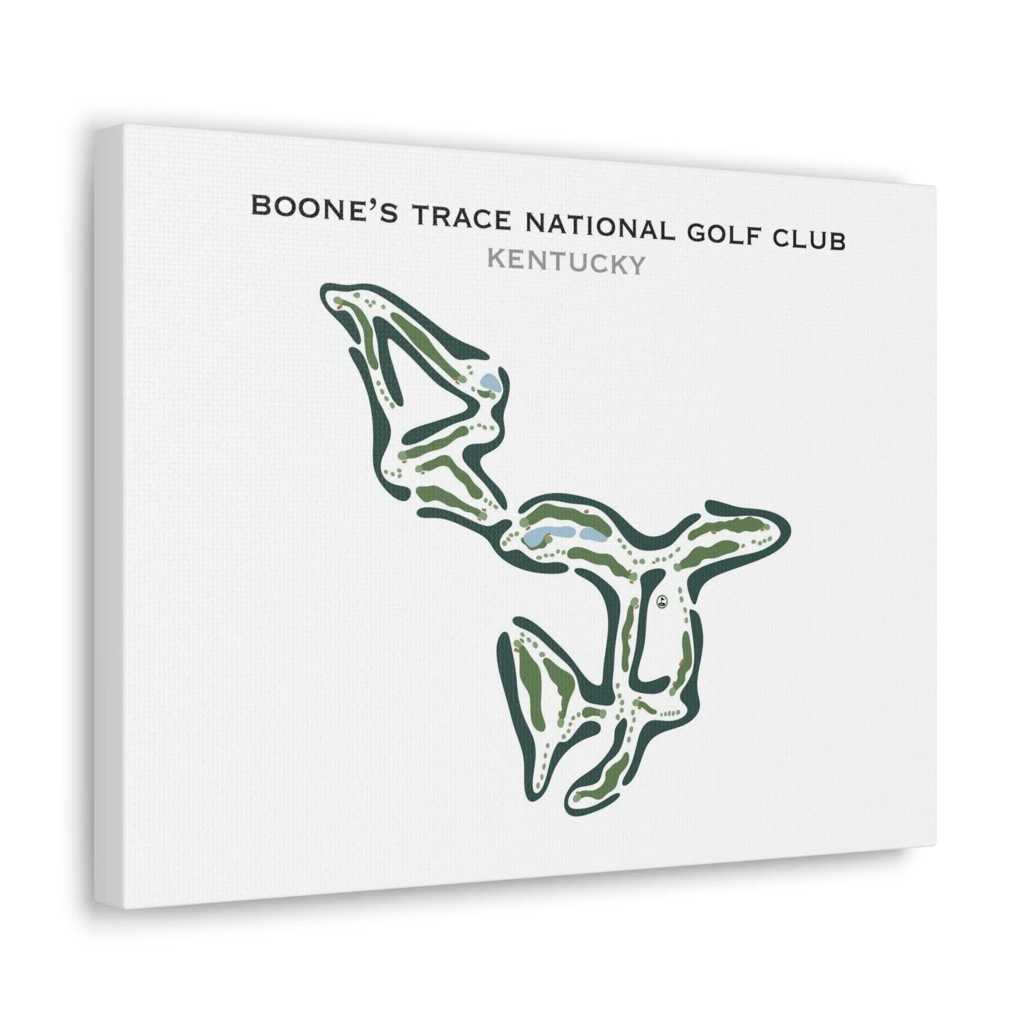 Boone's Trace National Golf Club, Kentucky - Printed Golf Courses