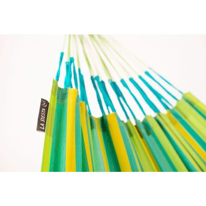 Brisa Weather-Resistant Classic Hammock - Green Lime - by La Siesta