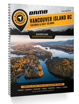 BRMB Vancouver Island BC. Victoria and Gulf Islands Mapbook 10th edition.