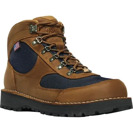 Cascade Crest 5" GTX Men's Danner Boot in Grizzly Brown/Ursa Blue