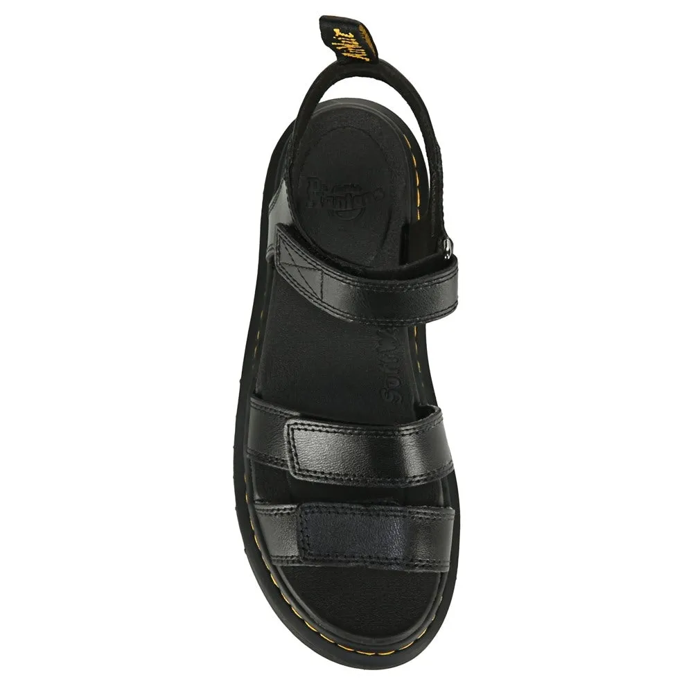 Children's sandals Klaire Big Kid Dr. Martens, black