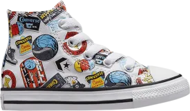 Converse Chuck Taylor All Star High TD Happy Hoops sneakers, white