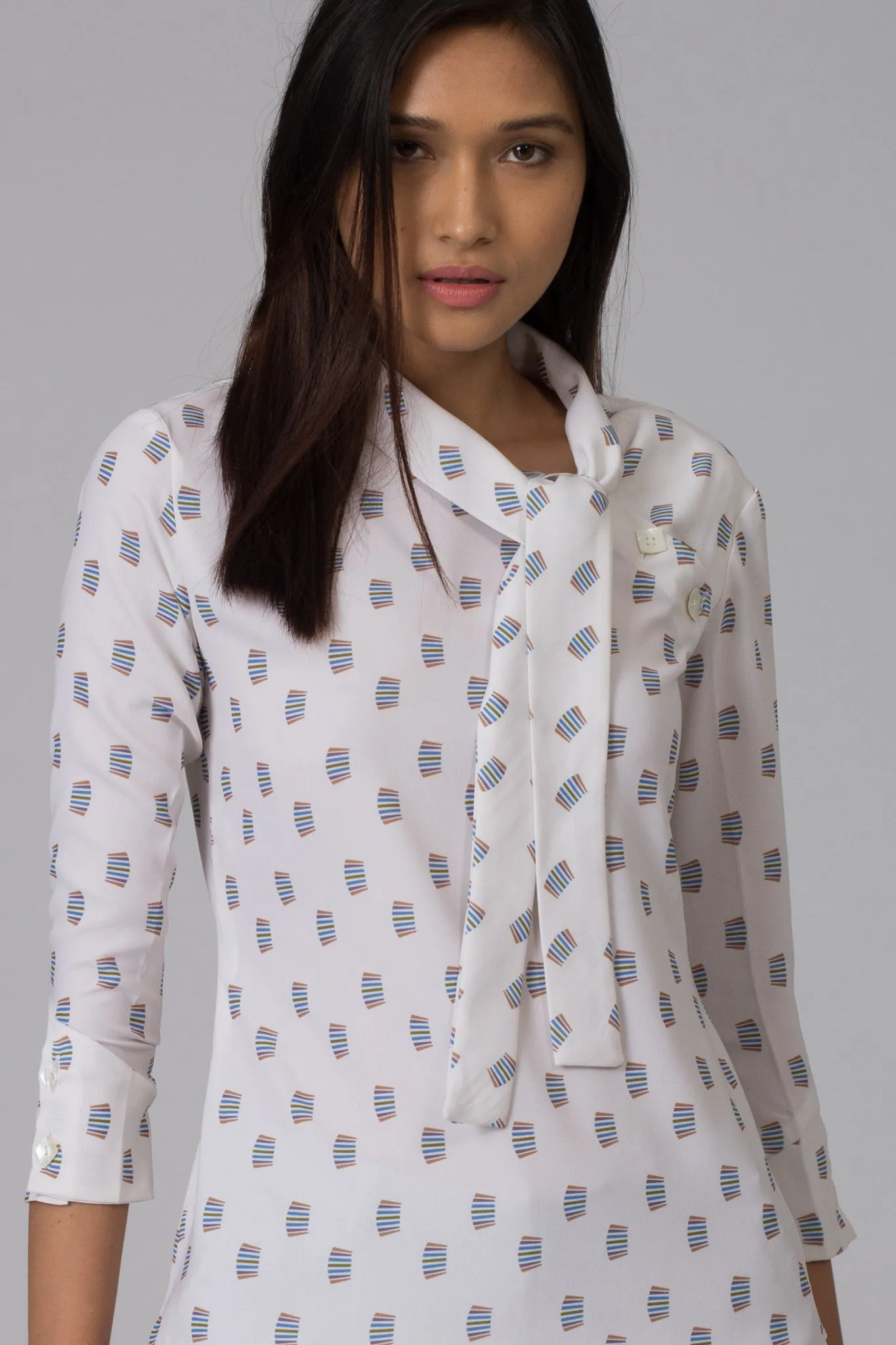 Denali Bowtie Blouse