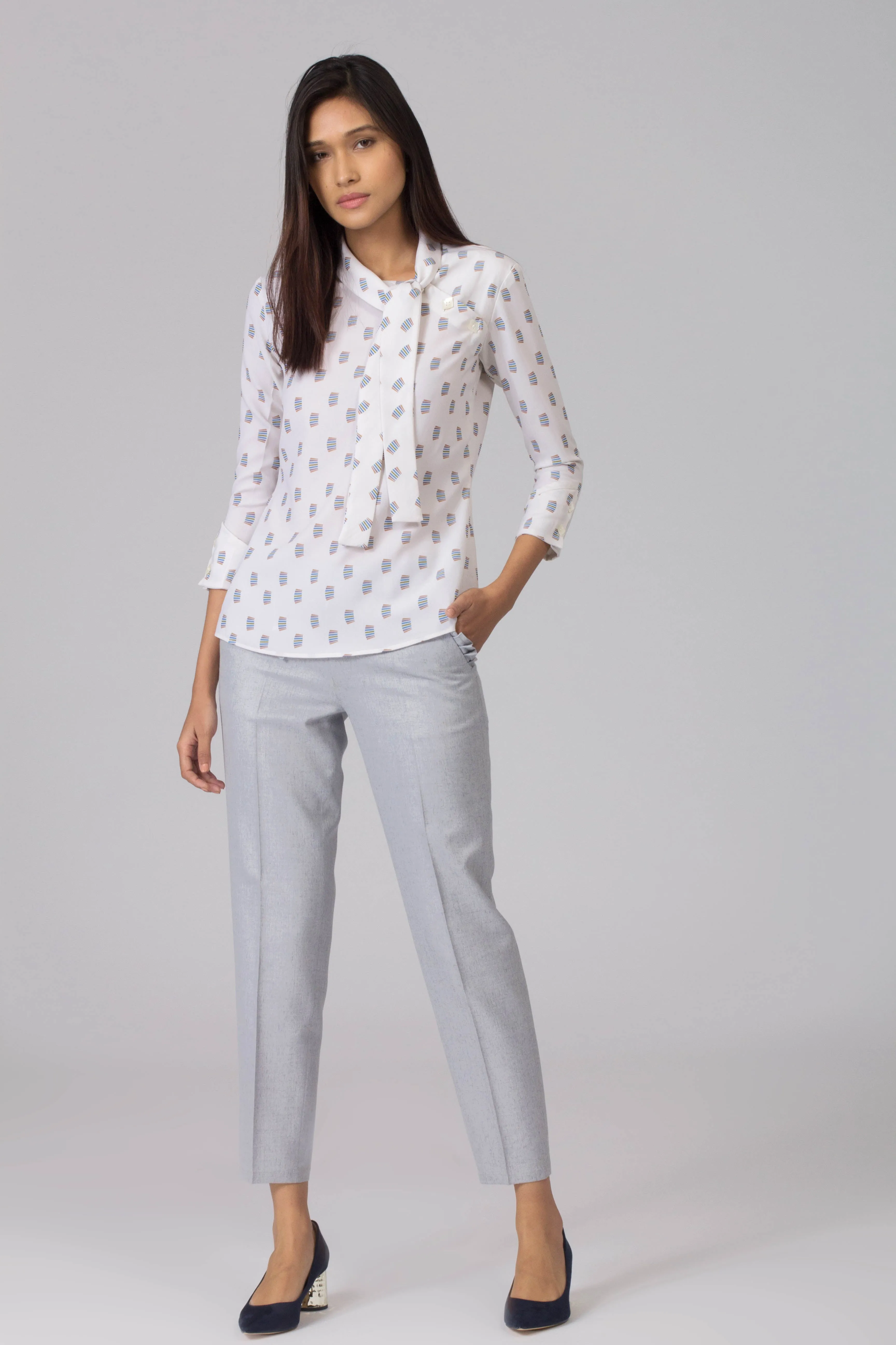 Denali Bowtie Blouse