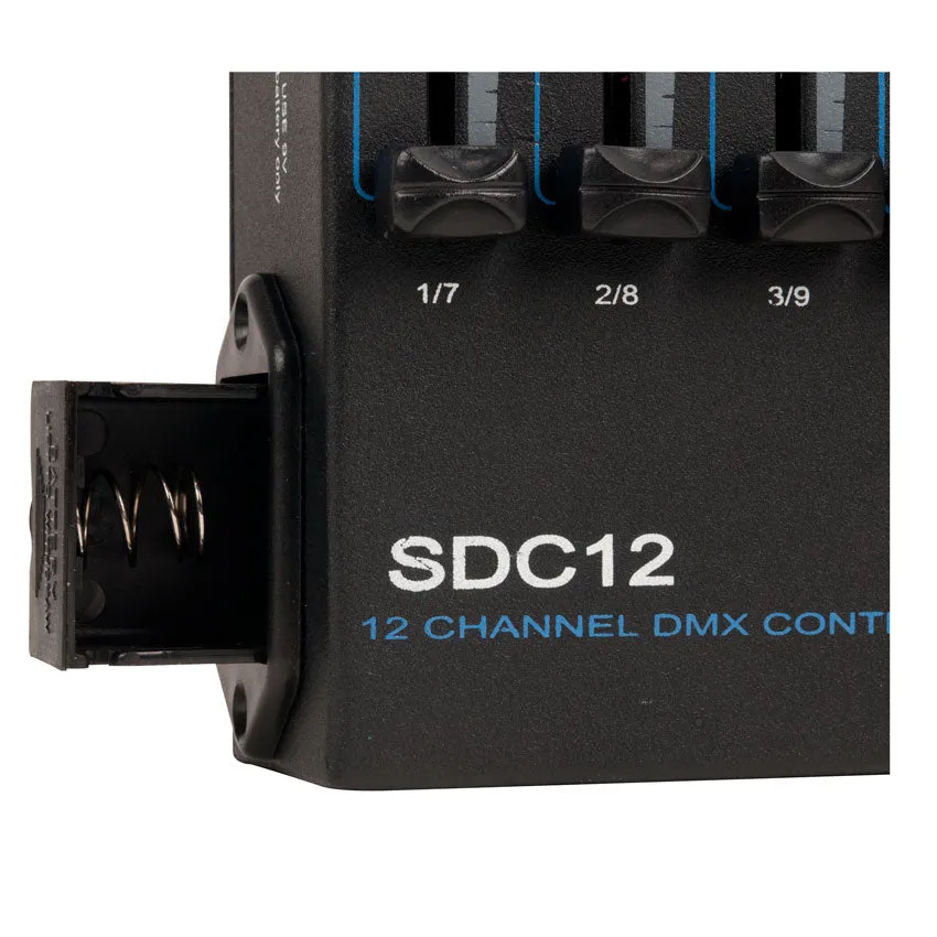 ELATION SDC12 12-CHANNEL COMPACT DMX CONTROLLER