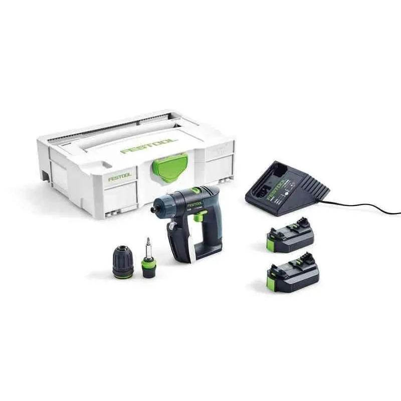 Festool 576098 Compact Drill (10.8V) CXS Li 2.6Ah- Lead times vary- Please call before ordering