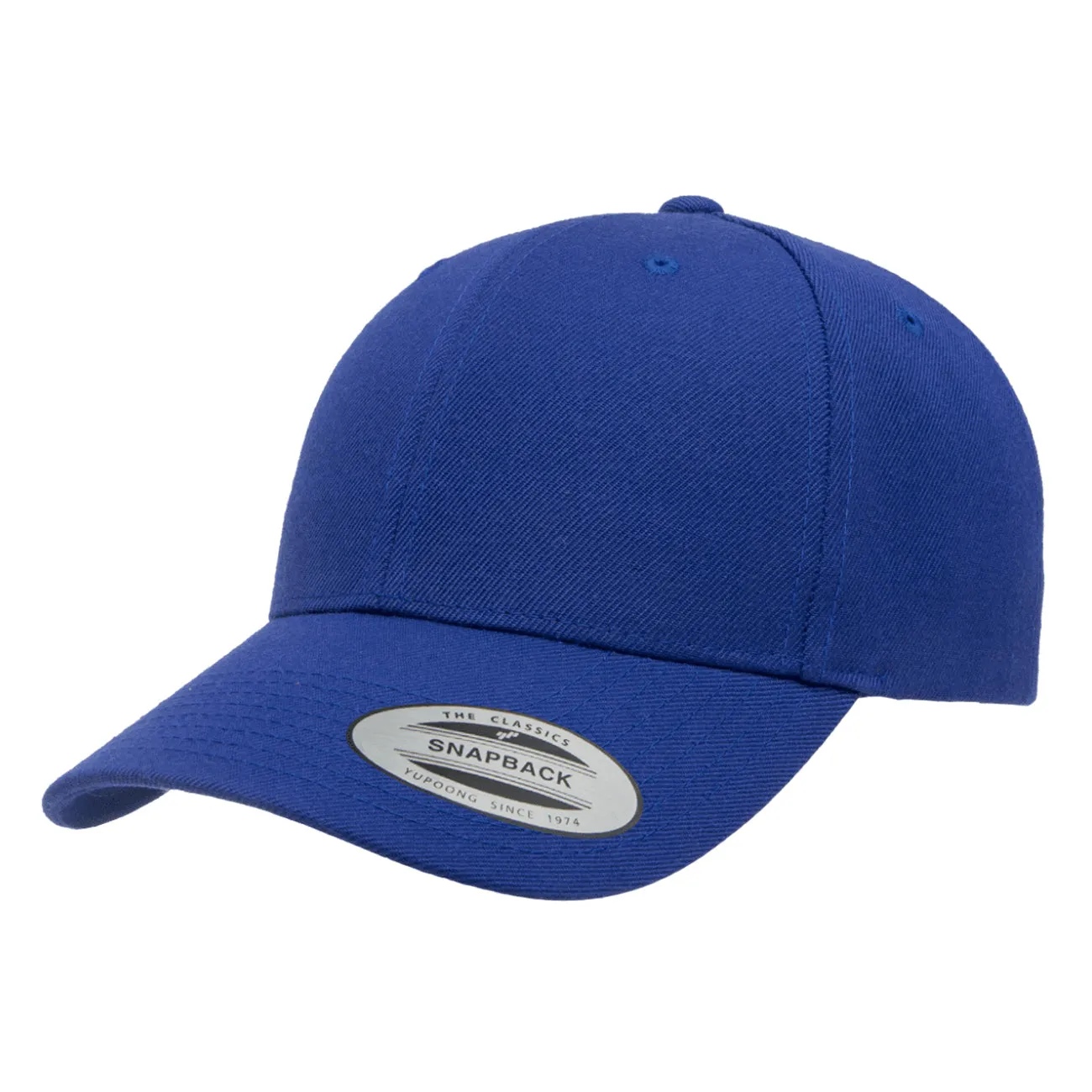 Flexfit Yupoong Premium Curved Visor Snapback Cap