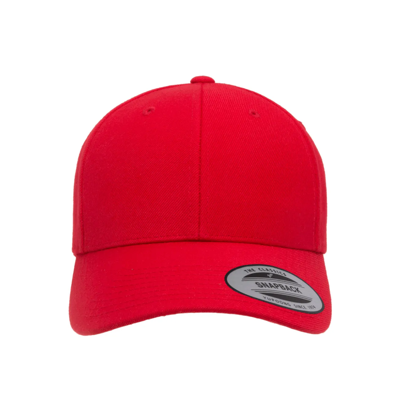 Flexfit Yupoong Premium Curved Visor Snapback Cap