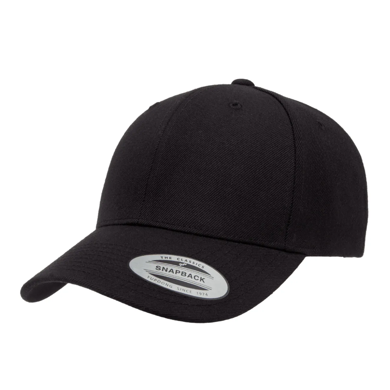 Flexfit Yupoong Premium Curved Visor Snapback Cap