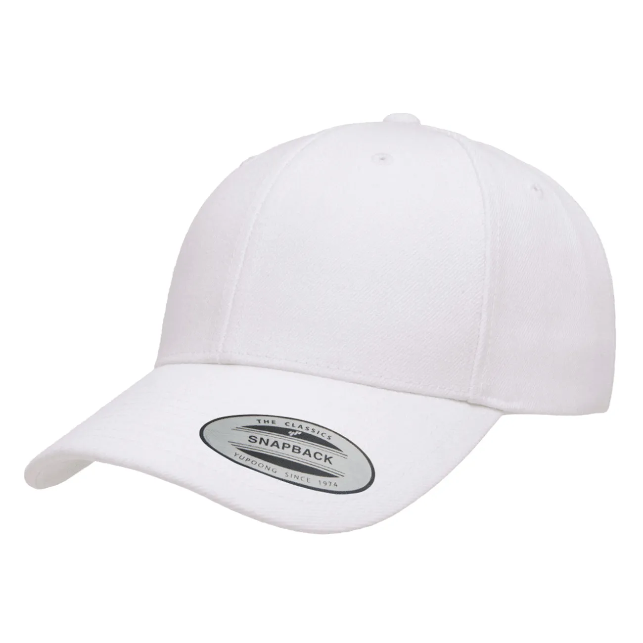 Flexfit Yupoong Premium Curved Visor Snapback Cap