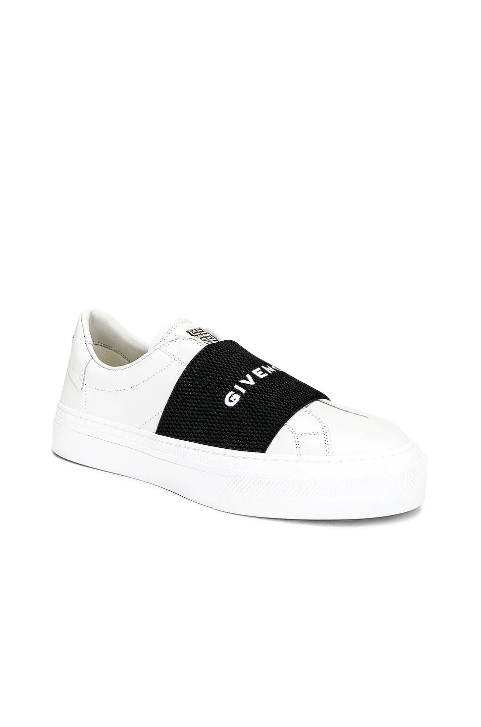 Givenchy City Sport Sneakers, Black & White