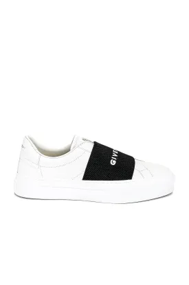 Givenchy City Sport Sneakers, Black & White