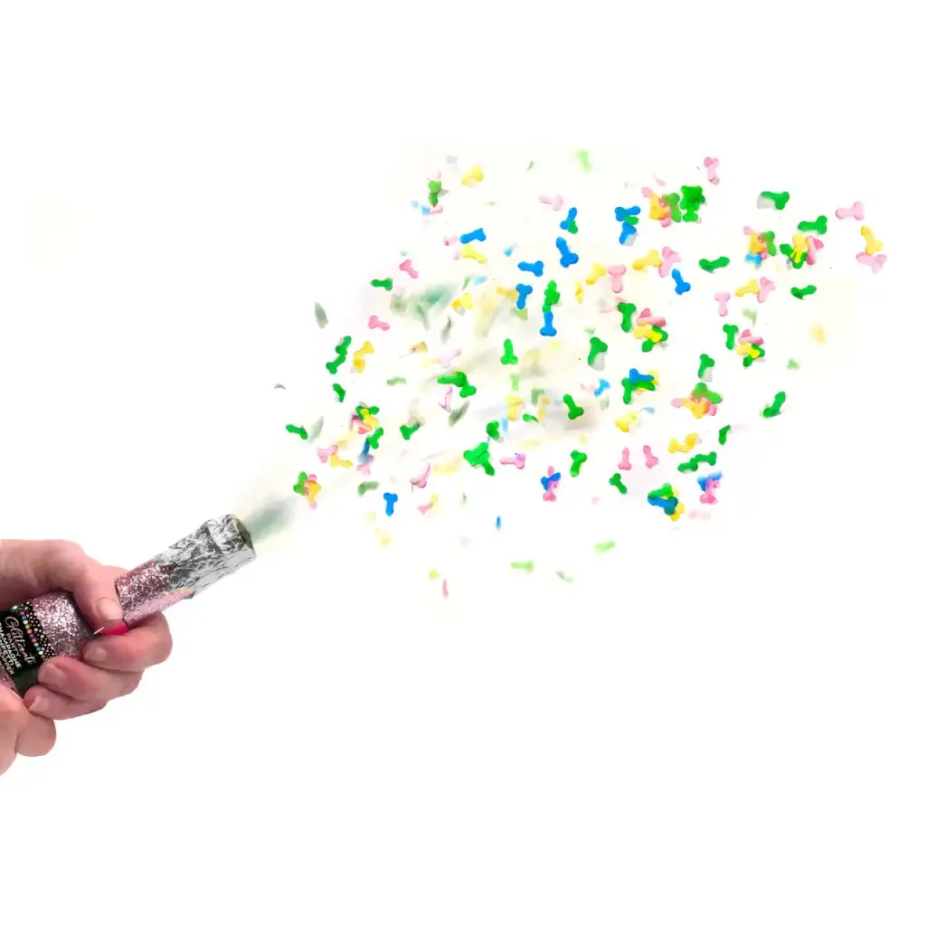 Glitterati Champagne Confetti Poppers 12pc Display