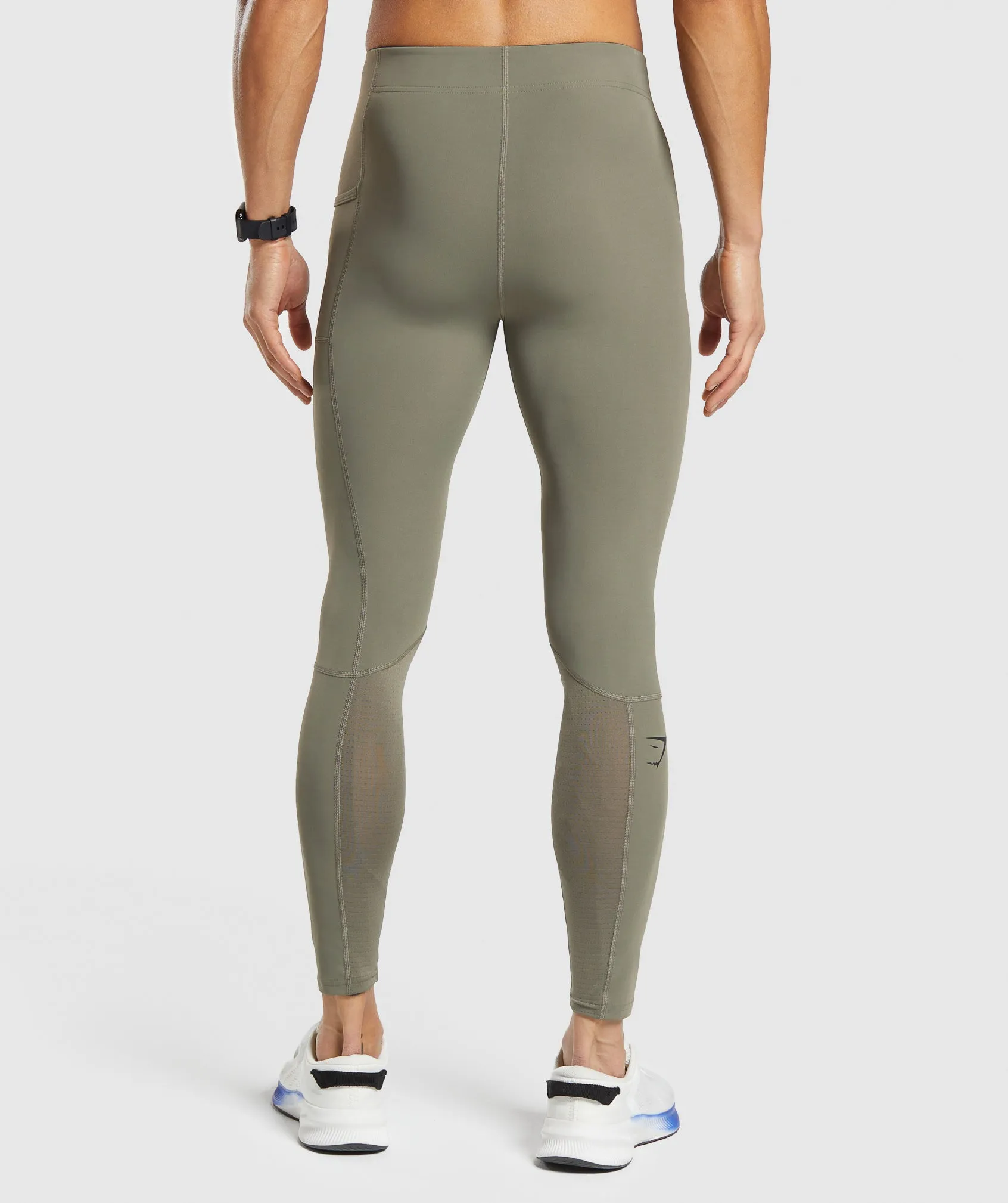 Gymshark Control Baselayer Leggings - Base Green