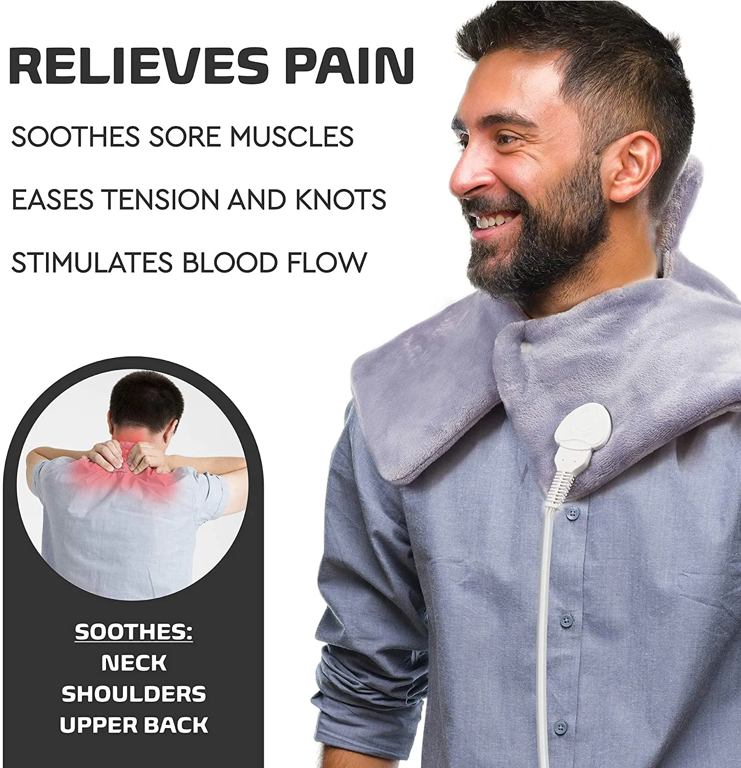 Heating Pad For Neck and Shoulders