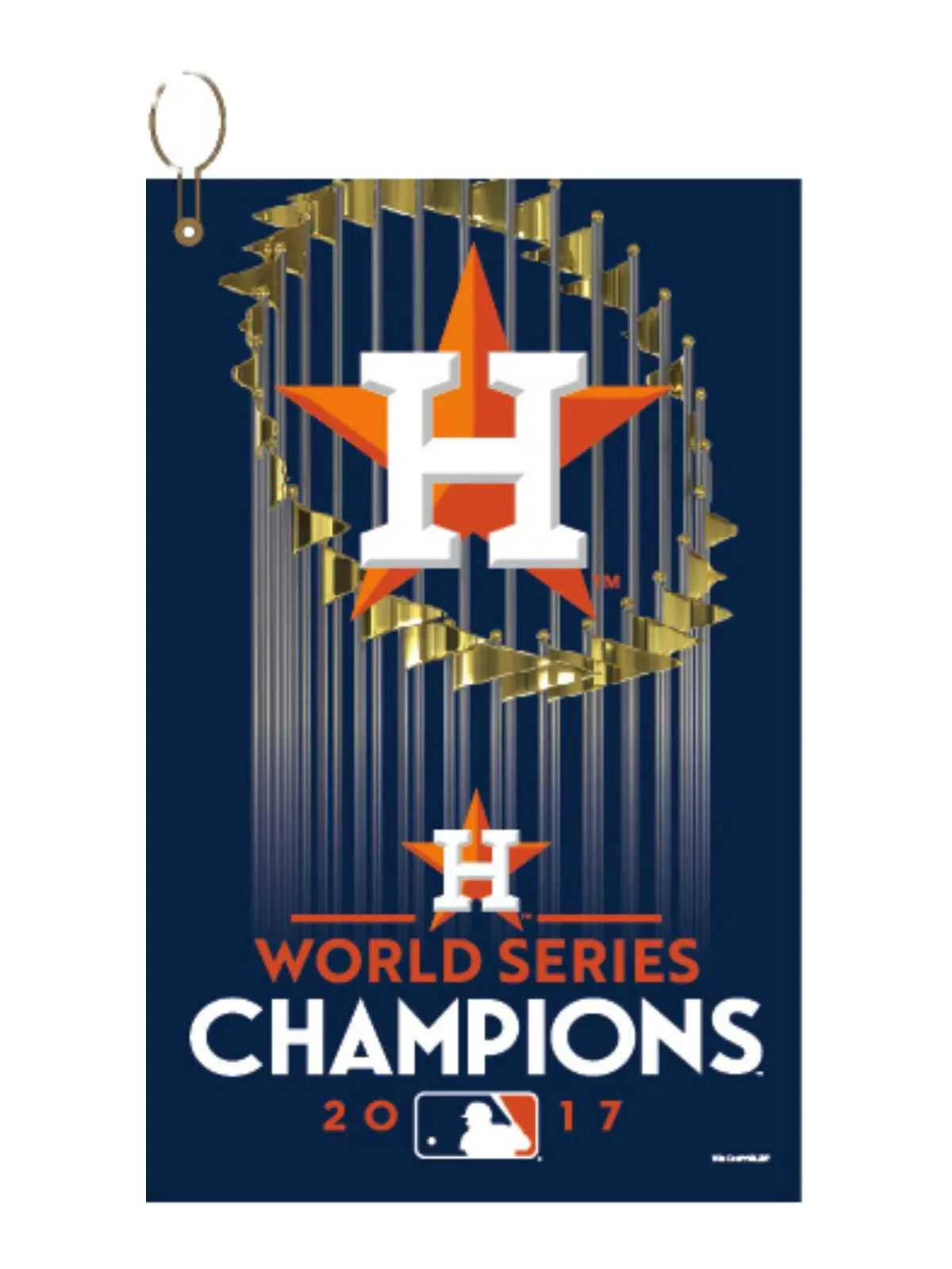 Houston Astros 2017 World Series Champions Tailgate Golf Sports Towel