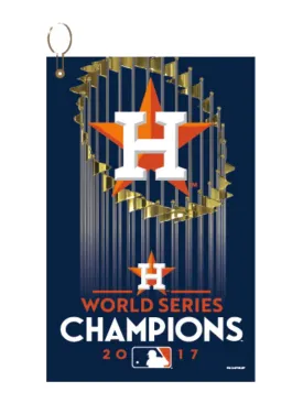 Houston Astros 2017 World Series Champions Tailgate Golf Sports Towel