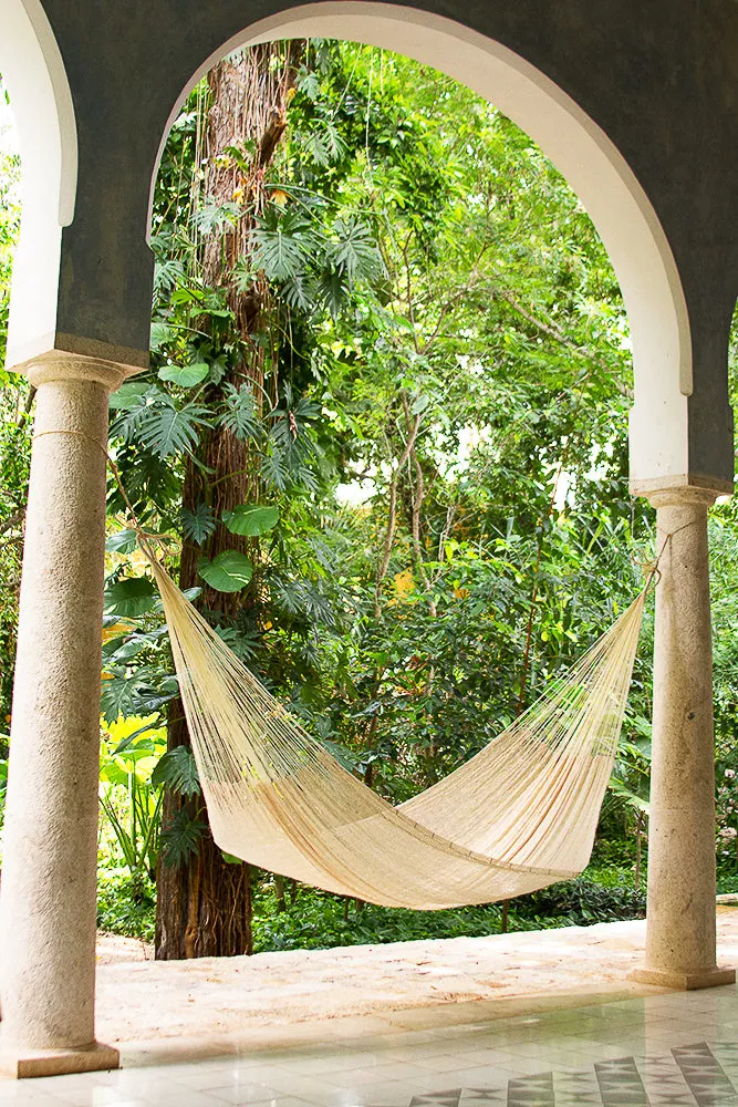 Jumbo Size Cotton Hammock in Cream