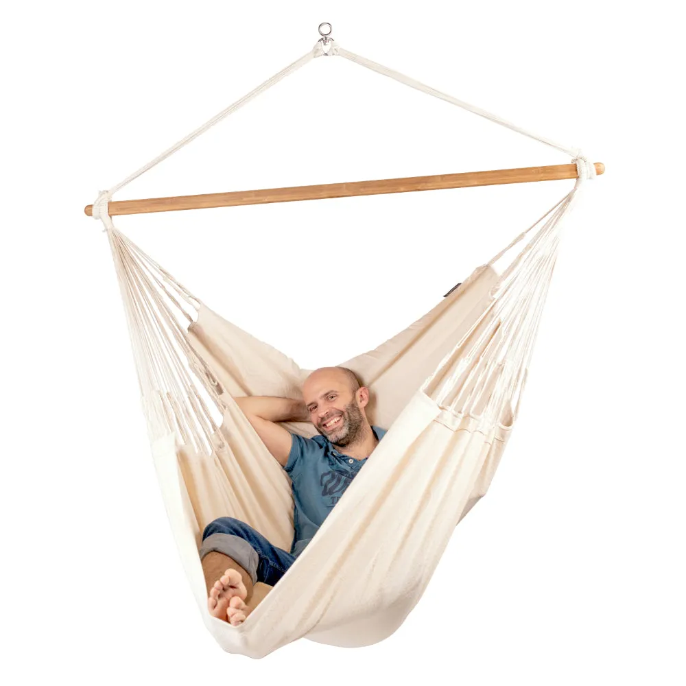 King Size - Chair Hammock - Latte