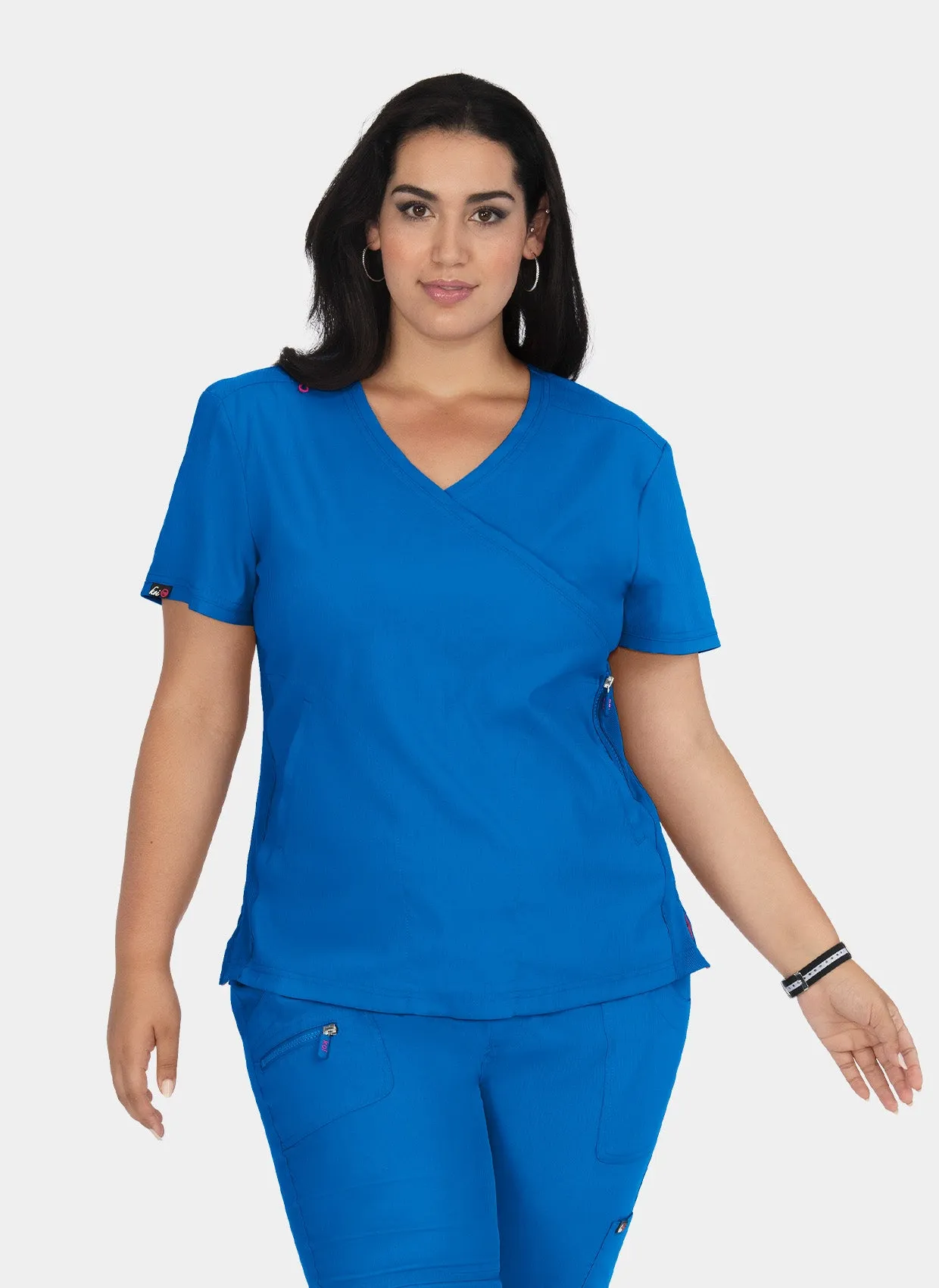 Koi Lite Philosophy Scrub Top - Royal