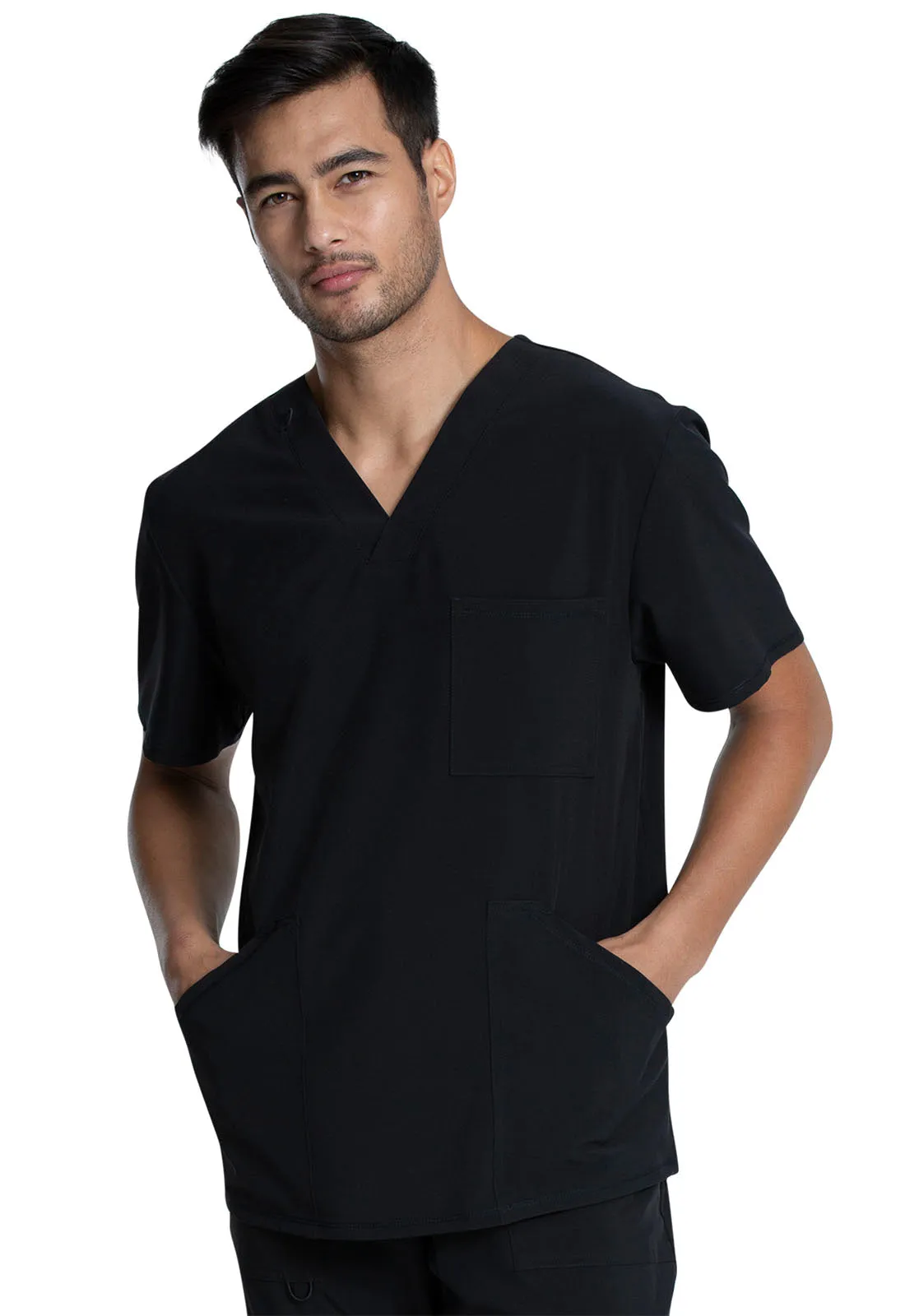 Mens V-Neck Top by Cherokee Allura