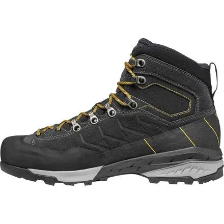 Mescalito TRK GTX men's Scarpa boots, color Dark Anthracite/Mustard