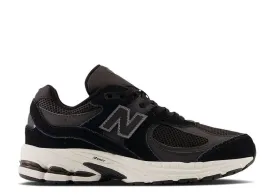 New Balance 2002R BIG KID WIDE 'BLACK PHANTOM' sneakers, black