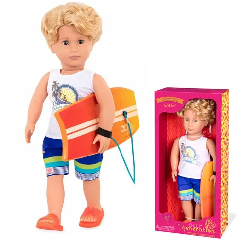 Our Generation 18Inch(45cm) Regular Doll Gabe Surfer Boy