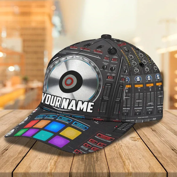 Personalized DJ Cap for Women, 3D Classic Cap All Over Print for DJ Players