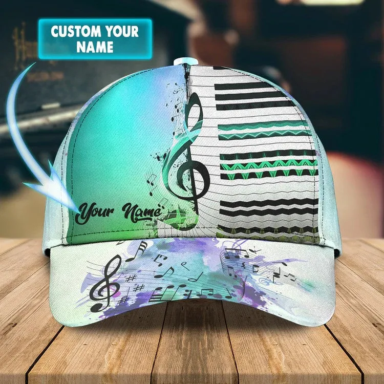 Personalized Piano Cap, In music I get to lose my mind Piano Cap for girl