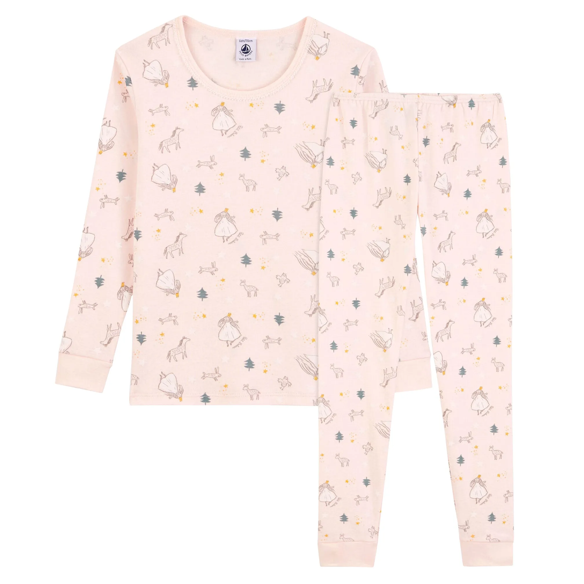 Petit Bateau Snugfit Princess Pyjamas